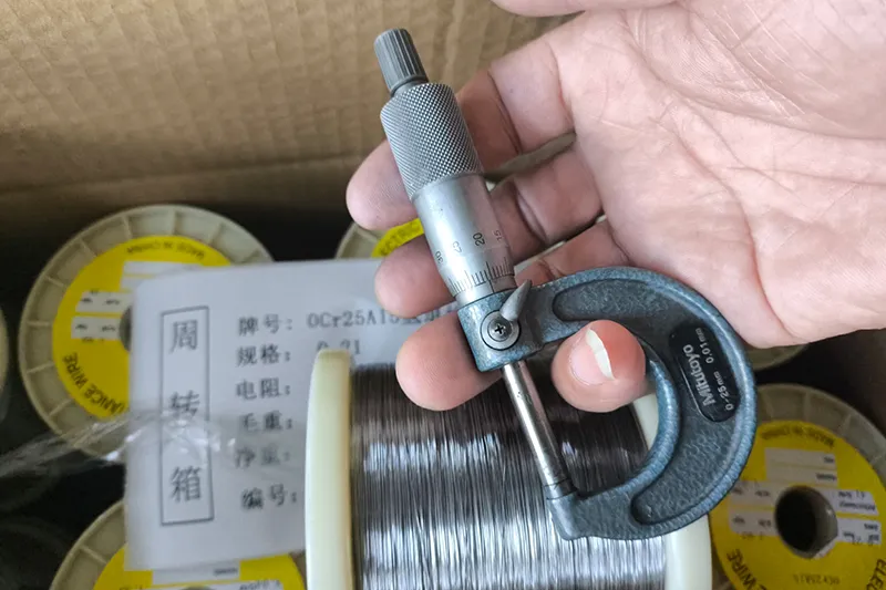 铁铬铝合金测试