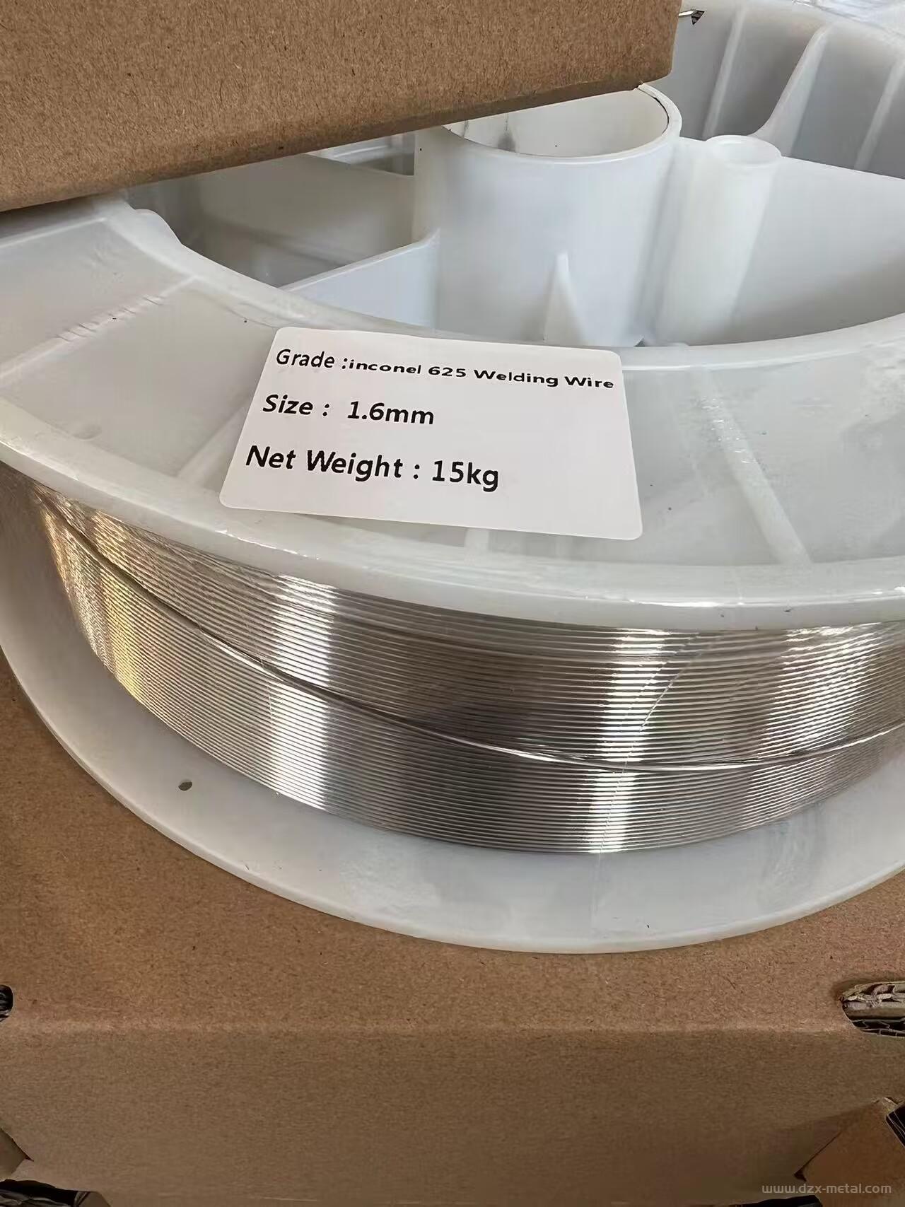 AWS 5.14 1.2mm 1.6mm 15kgs spool ERNiCrMo-3 ERNiCr-3 ERNiCrMo-13 mig welding wire