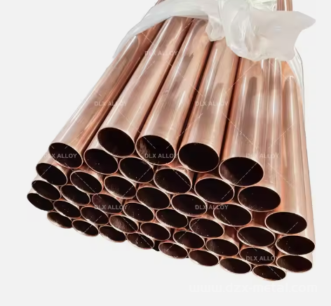 Custom Brush 1/4 Hard Seamless Copper Pipe For Electrical Cables Wires And Connectors