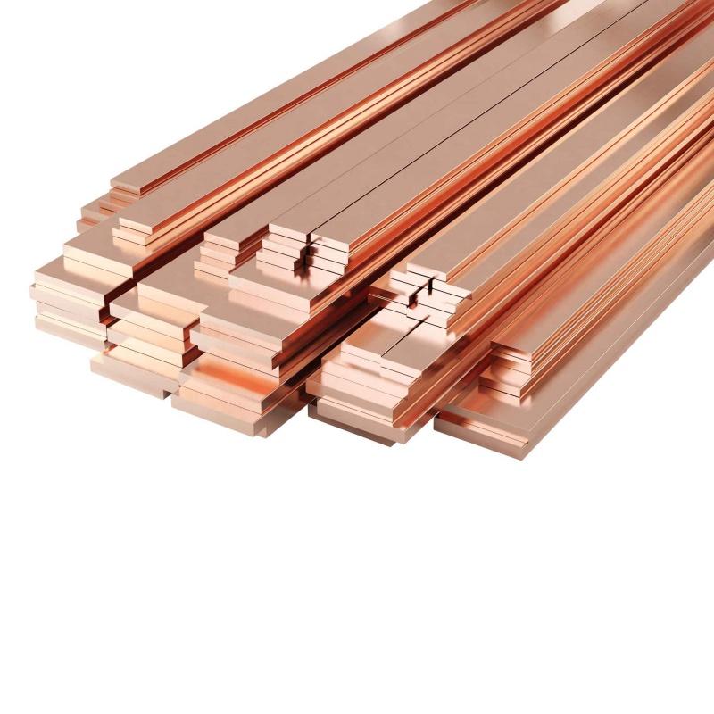 Thermal Conductivity Pure Bar Copper Rod Bar 999 C10100 C10200 C11000 Electric Cable