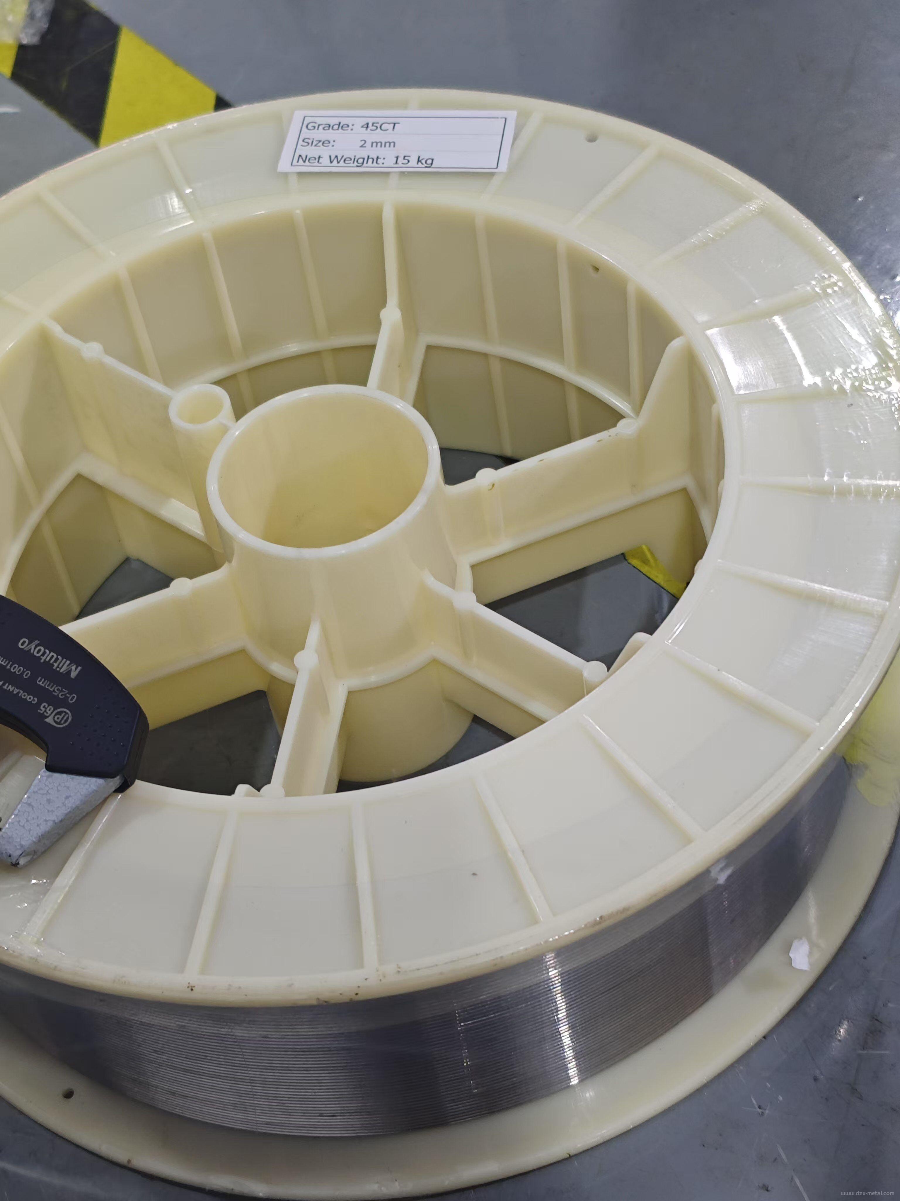 DZX High Efficiency 45CT Thermal Spray MIG Wire for Steel and Metal Processing