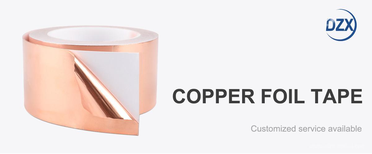 0.05mm Thin Copper Foil Tape Ultra Thin & Ductile, Custom Widths