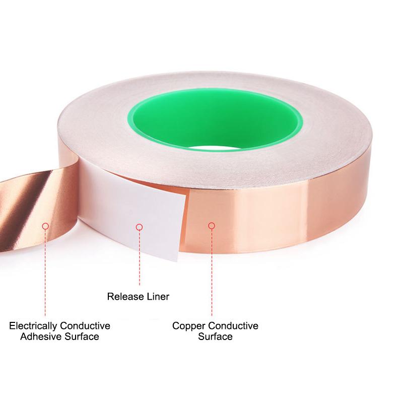 Industrial Copper Foil Tape, Customizable Thickness & Sizes, OEM Supported